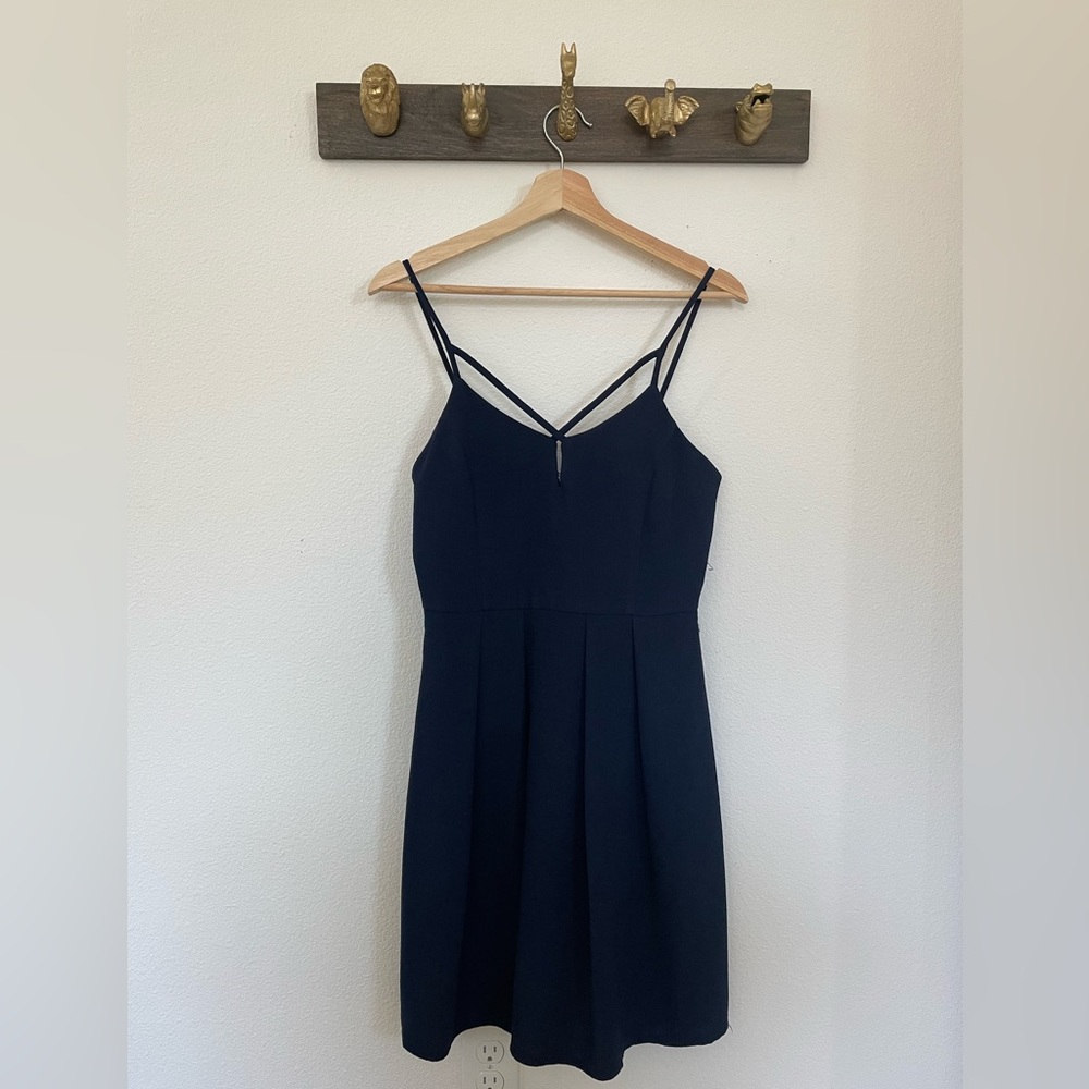 Blue Skater Dress